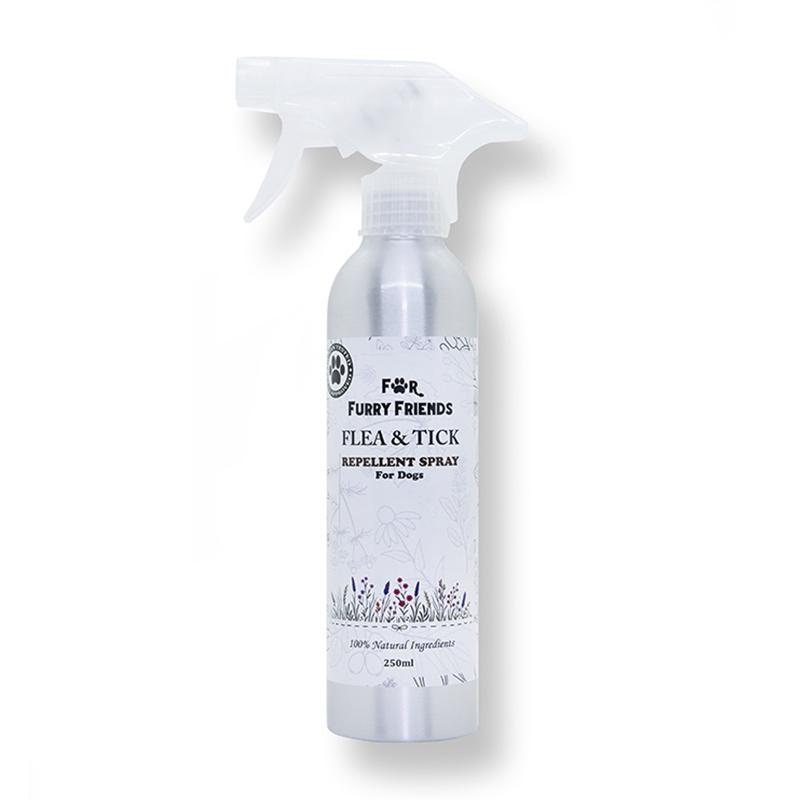 For Furry Friends Flea and Ticks Repellent Spray - For Dogs | Safe & Natural Ingredients 0