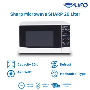 Microwave SHARP 20 Liter R220MAWH – Praktis & Tahan Lama