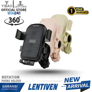 YIBAO LENTIVEN PHONE Holder HP MOTOR Magnetic 360 Bisa Diputar Dilipat Pasang 1 Klik Anti Jatuh WH041