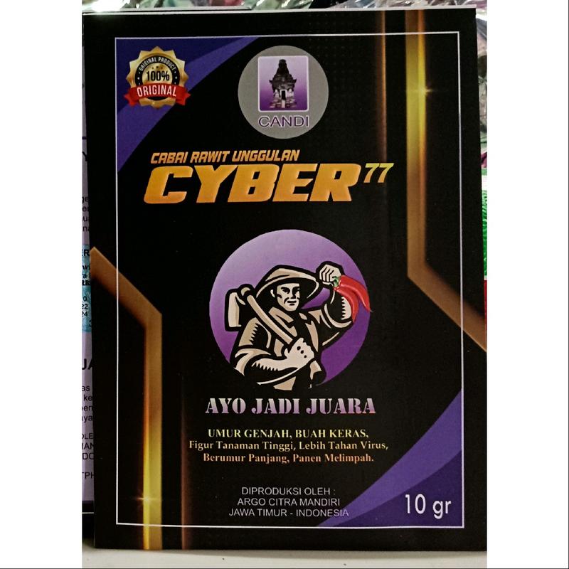 Benih Cabe Rawit Cyber 77 10gr Cabe Rawit Tahan Virus 0
