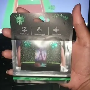 (Sarung Jempol AP King V2 X IkyIkyy) Aksesoris Gaming Anti Keringat, Logo Reflectif Hologram & Licin Banget Untuk Game Free Fire & Mobile Legends By Andra ST