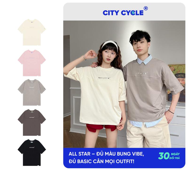 Áo T Shirt unisex thun mùa hè form rộng phông Local Brand Chính Hãng City Cycle Áo thun All Stars Ver 2