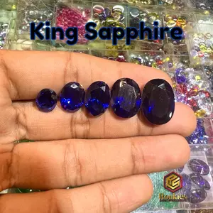 [HANYA BATU] BATU PERMATA KING SAPPHIRE CUTTING