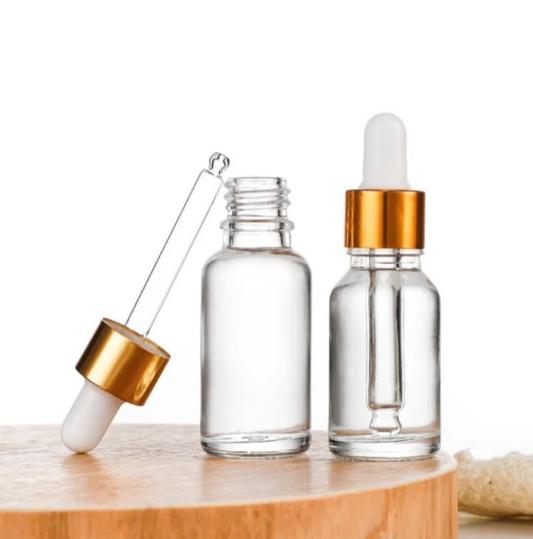  Set 5 - 10 Lọ Chiết Serum Cao Cấp Nắp Vàng Có Núm Bóp Lọ Đựng Serum Thuỷ Tinh Chiết Tinh Dầu Mỹ Phẩm Spa Dùng Cho Spa Sang Trọng Tiện Lợi 