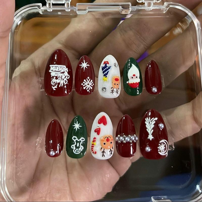 Kuku Handmade Kuromi Gratis Lem dan Toolkit Kuku Palsu Anak Motif  Sanrio/ Nailart Anak Motif Kartun Lucu 3D/ Kupal Remaja Motif Kartun Kuromi Free Lem stiker 1