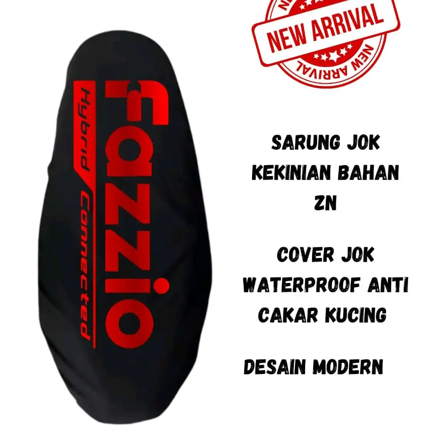 Cover sarung jok Fazzio waterproof anti cakar kucing