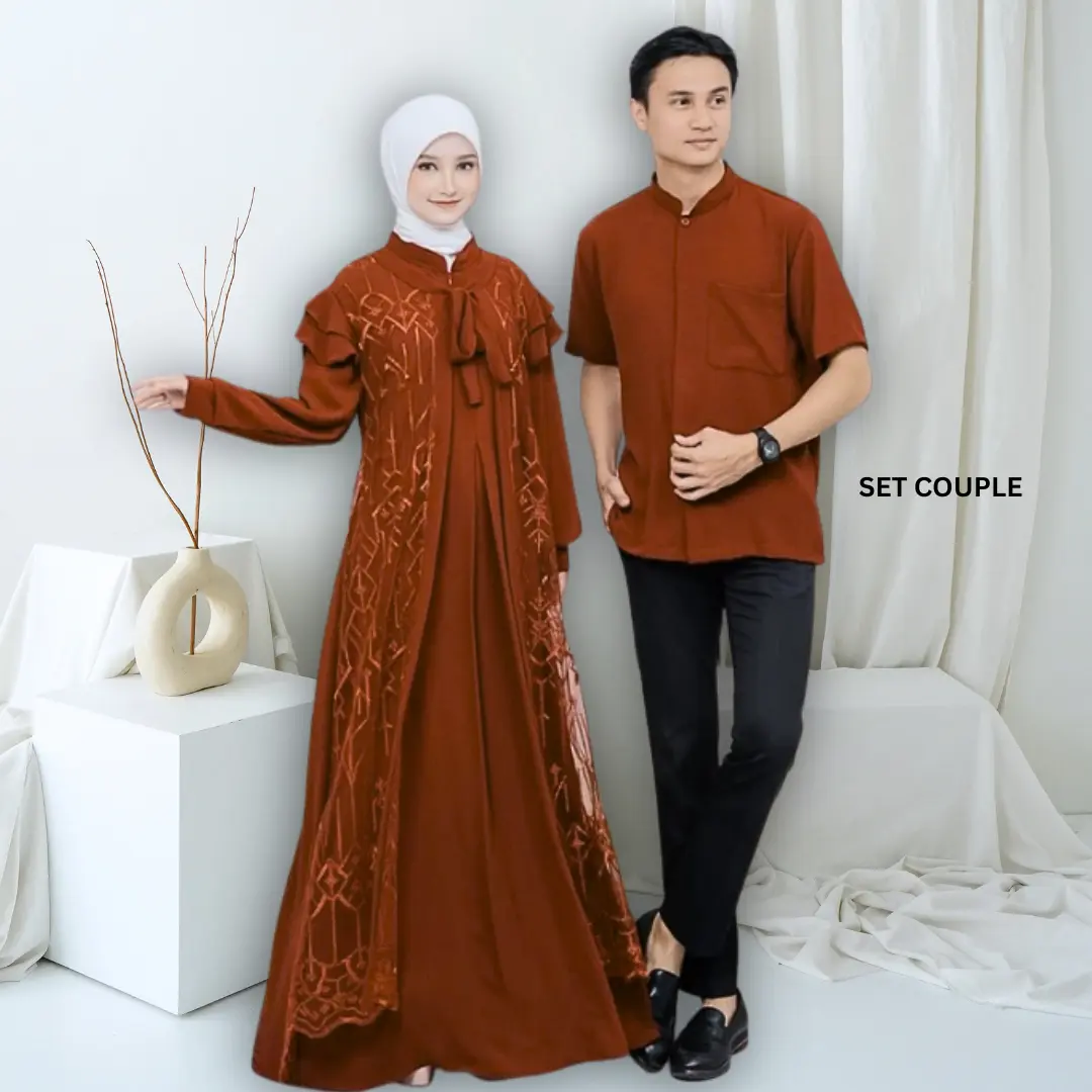 SET COUPLE Terracota