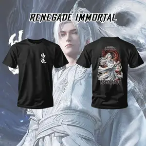 XIAOXIAO - Kaos Donghua Wanglin3 Ascendant Renegade Immortal / Cotton Combed 24s / Baju Donghua / Kaos Donghua Kaos Distro Terbaru Pria Wanita Unisex Kaos Anime Kaos Murah