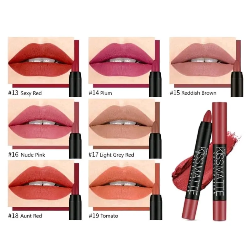 LIPSTICK MATTE KISS MATTE SOFT LIPSTICK | RICH COLOR PERFECT LIP 1