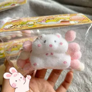 [Haru] Taba Squishy Hamster Squishy Squeezy Fun Toys Stress Relief Toy Squishy Mainan Pencet Anti Stress Slime