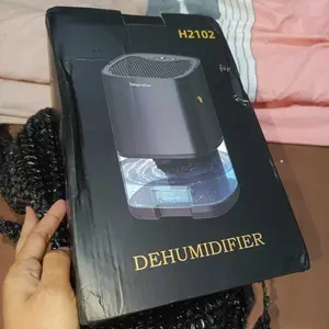Tixx Dehumidifier 3-in-1 Hemat Listrik (36W): Mode Tidur Sunyi + Penyaring Udara + Lampu LED Warna, Tangki 1L Auto Stop, Solusi Lembab Apartemen & Kamar Penghilang Kelembaban Anti Jamur Bau Apek Tidur Untuk Kosan Cocok untuk Ruang 5-36m²