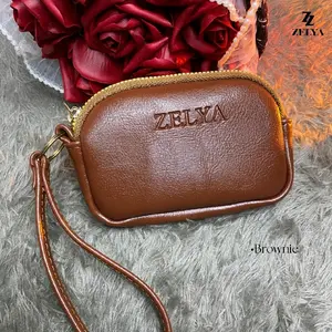 Butik ais fashion -AMBER POUCH BY ZELYA |Dompet Mini-Dompet Koin- Kulit Sintetis Kartu, Uang Wanita