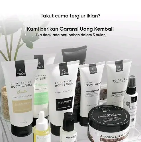 REDY PROMO PAKET DSAVIOR BRIGHTENING BODY SERUM / PEELING SERUM DSAVIOR