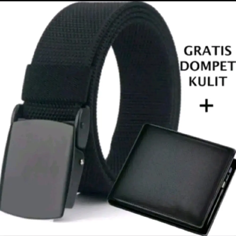 PROMO ! ! ! IKAT PINGGANG PRIA KEREN FREE DOMPET KULIT