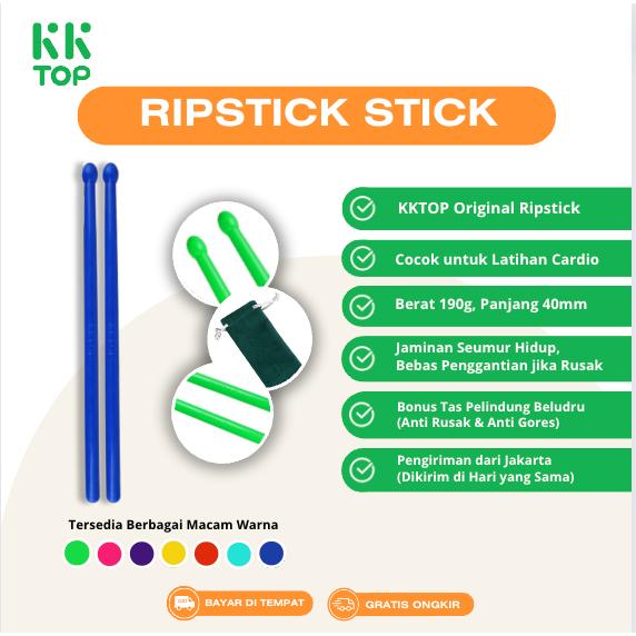 KKTOP Stick Ripstix Poundfit Original Stick Olahraga Workouts 1 Pasang Versi profesional 7