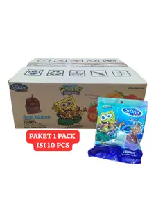 1 Pack SILKYS PUDDING 3 VARIANT RASA BLUEBERRY STROBERI MANGGA 1Pack isi 10pcs