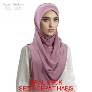 Hoodie Pullover Linen Kristal Warna Solid Belahan Sebelah Kanan Gaya Harian Selesa Bawal Diamond Cotton Mermaid Luxe Catton Jepun Kirana Raya Aidilfitri Koleksi Beg Rekaan Batu Termasuk Klip Pengikat