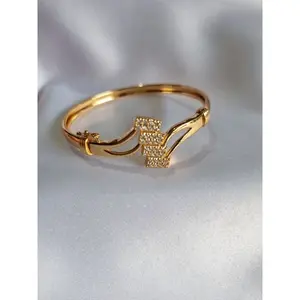 GELANG ( free cincin titanium)  XUPING DEWASA PERMATA,PERHIASAN AKSESORIS WANITA SEPERTI EMAS ASLI MEWAH CANTIK BERKILAU