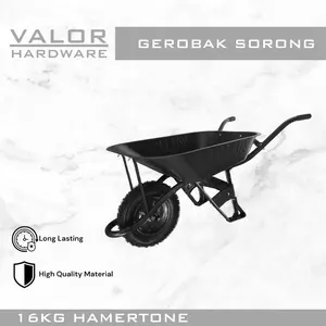 Gerobak sorong Ekonomis Alternatif Artco heavy duty HD / Gerobak Pasir / Angkong murah / Wheelbarrow / Grobak / Grobak alternatif Artco / Gerobak Dorong Pasir