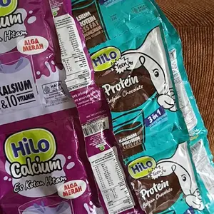 Buy 2 + 5% - HiLo Teen Protein Belgian Chocolate 3 in 1 10 sachet - Susu Tinggi Kalsium dengan Whey Protein