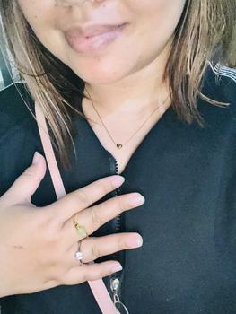 Product Review of MNG Fashion Green Cherry Good Luck Ring+Free Gift(1 Pcs Moissa Bracelet+1Pcs Gift Box)Hypoallergenicity Accessories For Female Male from M**c 0