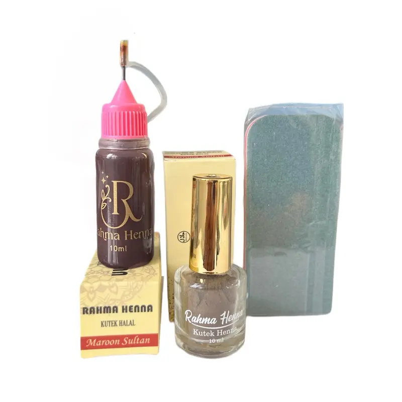 Rahma Henna Glow Series / Maroon Sultan / red glow / glow series / innai / innai mahal 6