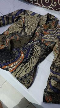 Product Review of Baju BATIK NAWILIS Kemeja Panjang Pria Slimfit Lapis Furing Premium Motif SATRYO PININGIT from k**s 0