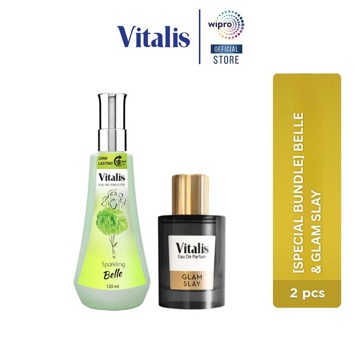 Gambar [Bundle] Vitalis EDP 50ml & EDT 120ml - Glam Slay dan Belle dari wiprounzaid Kota Administrasi Jakarta Timur Tokopedia