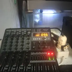 Mixer Ashley SR600 Original / Mixer Audio Ashley SR 600 Original 4 Tone, PAD , HPF, PFL Reverb 256 Dsp
