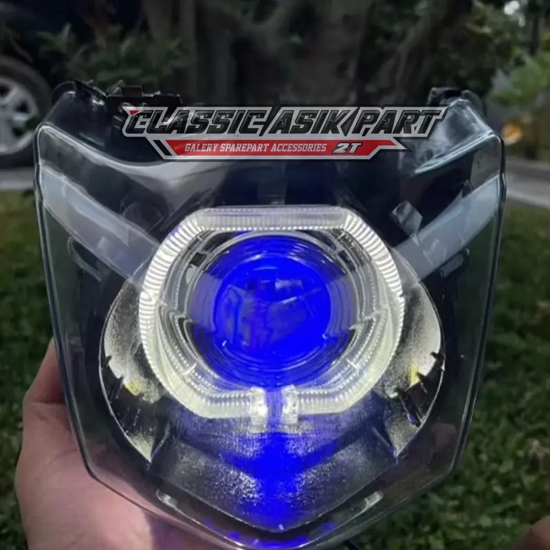 LAMPU DEPAN BILED BEAT LAMA KARBU 3,5 INCH FULLSET 5