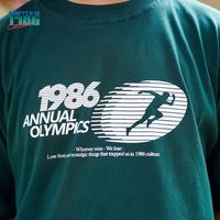 Gambar OLYMPIC GREEN OVERSIZE TEES CLUB of 1986 / Kaos Retro Vintage Trapped in 1986 Culture 24s - M dari Club of 1986 Kota Bandung 2 Tokopedia