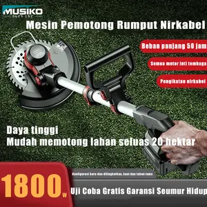 Musiko Pemotong Rumput Nirkabel 588Vf: Solusi Multifungsi untuk Memelihara Rumput Rumah Anda dengan Pengisian Ulang yang Efisien