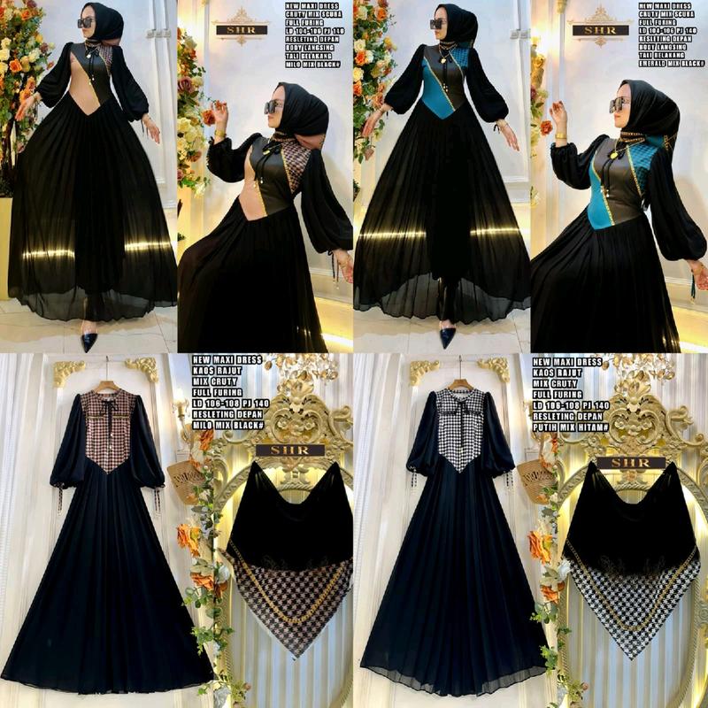 Kode eta 18 gamis rompi kekinan original SHR 0