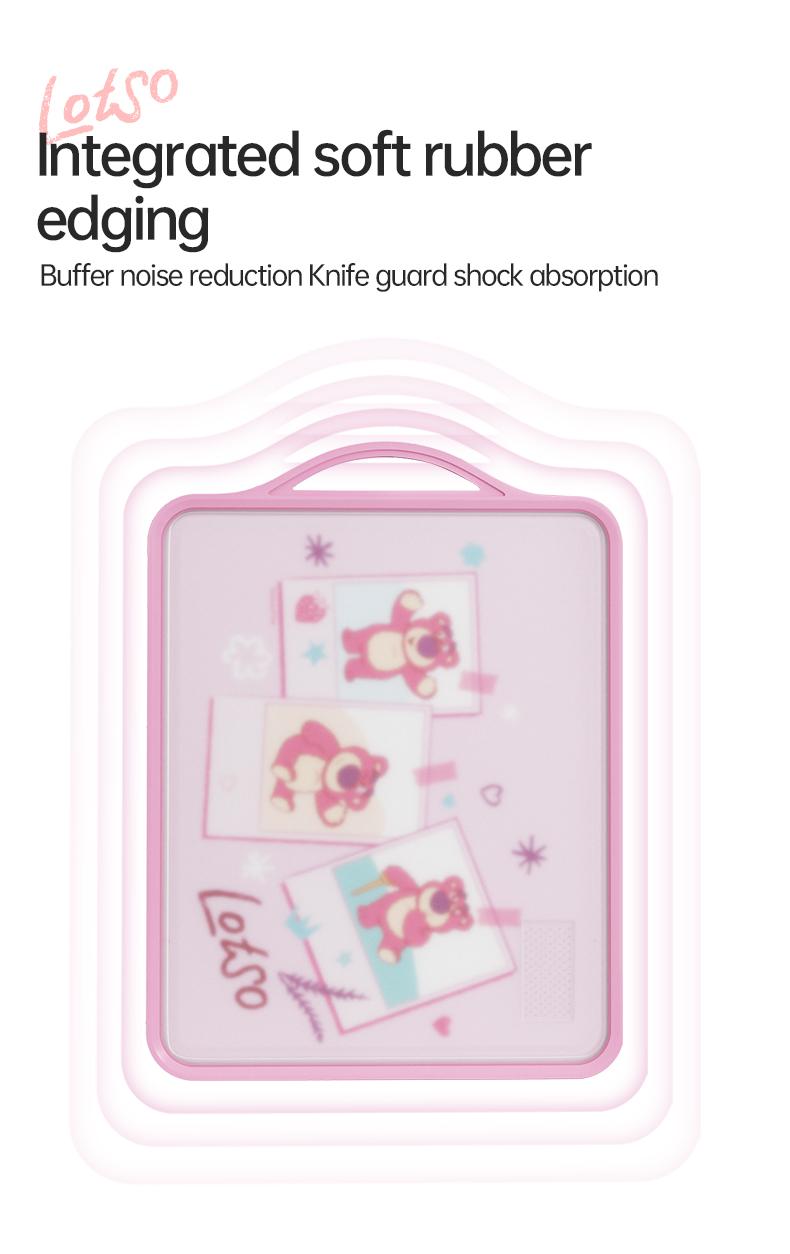 Product Introduction of Multifunctional thickened non-slip and mildew-proof double-sided cutting board for home dormitory fruit board fruit cutting knife board 7