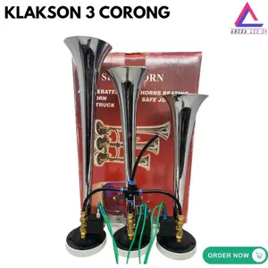 KLAKSON TELOLET 3 CORONG 21 NADA BASURI 12V/24V MERK SPS 24 HORN