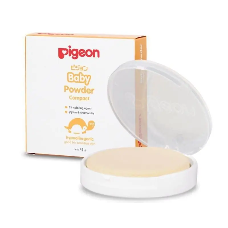 Pigeon baby compact powder | bedak padat bayi