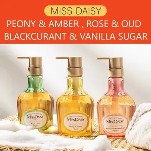 (FULLSIZE) MISS DAISY 500ml | Rambut Halus Anti Rontok Lepek Wangi 12 Jam | French Perfume Shampoo & Hair Mask | BPOM 500ml