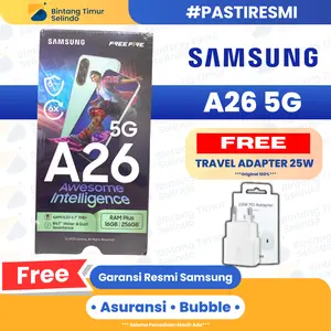 [Wenny Wijaya] SAMSUNG Galaxy A26 5G 8/256GB - Kamera Jernih & Tajam - Garansi Resmi