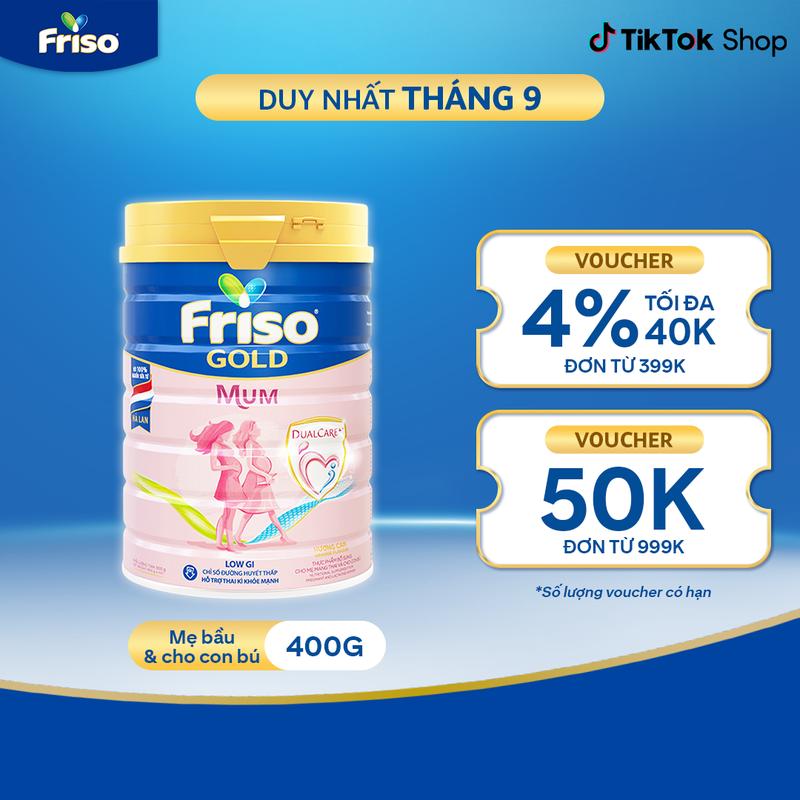 Sữa Bầu Friso Mum Gold Hương Cam 400G