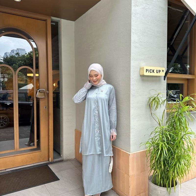 Migi - Kirei malay one set / setelan melayu / baju lebaran 4