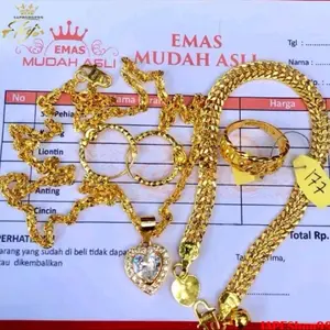 SET PERHIASAN Love Permata WANITA PERMATA DAN GELANG  Tikar LEMGKAP STOK TERBATAS FRE SURAT
