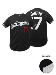 Jersey de béisbol bordado con letras y figuras para hombre, top de béisbol casual suelto de manga corta con cuello en V para otoño e invierno, ropa deportiva para hombres para entrenamiento y competencia