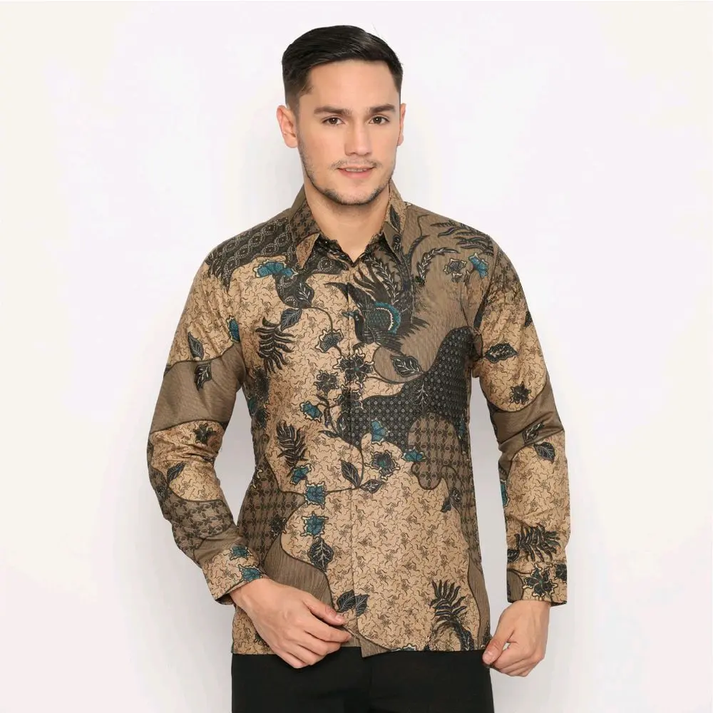 Kemeja SLIMFIT CENDRAWASIH COKSU Dan MOCCA Size Jumbo 5L LD 130 Ready Panjang Dan Pendek Katun Solo Halus Sudah Berlapis Furing Jahitan Eksklusif Size Jumbo Harga SAMA