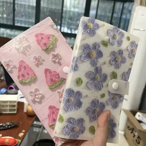 Dompet nabung Album foto Polaroid  Waterproof 240 Slot Buku Album Tempat Photocard holder jkt48 album Photocard （Tidak ada stiker yang diberikan）