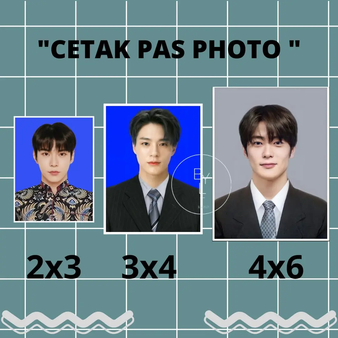 Cetak PAS PHOTO Custom ukuran 2x3 3x4 4x6 foto siap cetak