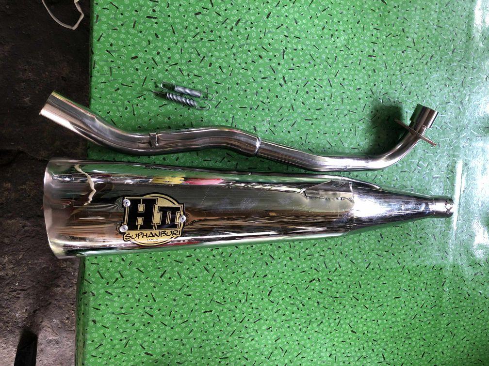 H2 Powerpipe for Wave 100/110, Wave 100r, Sym 100/110, Rusi 100/110 ...