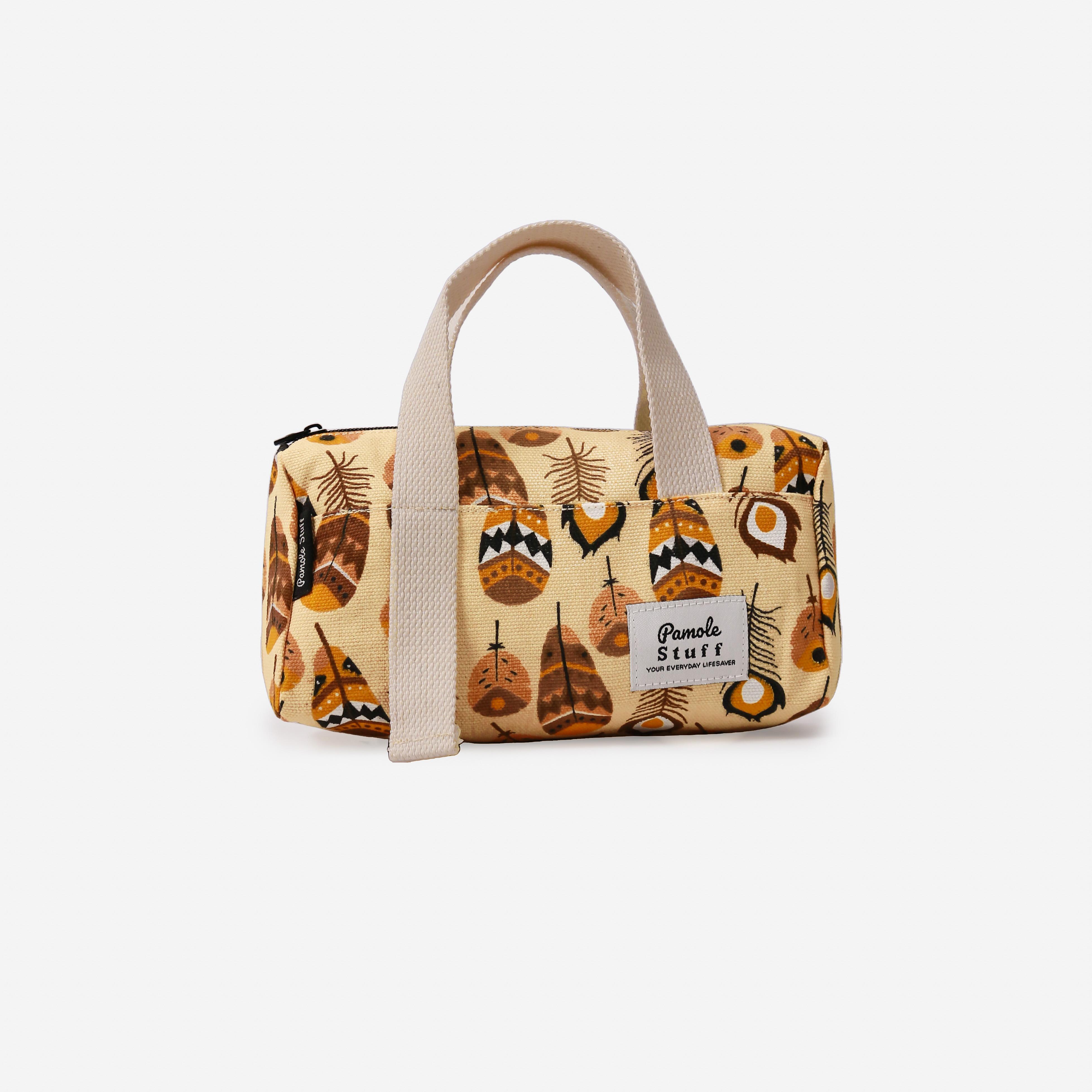 Pamolestuff Pouch Dompet Travelling Bahan Kanvas Penutup Resleting - Lilo Series