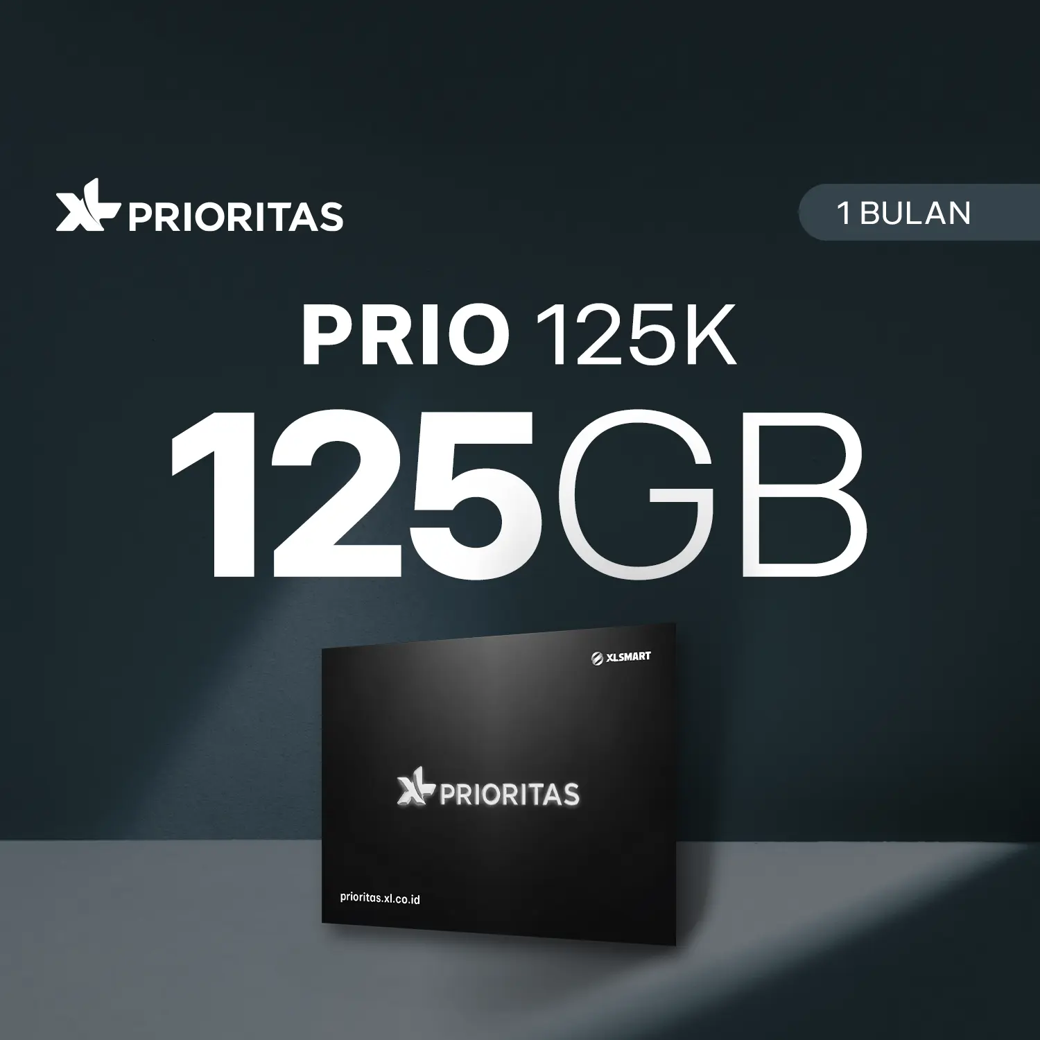Kartu Perdana XL PRIORITAS 125K 125GB/bln