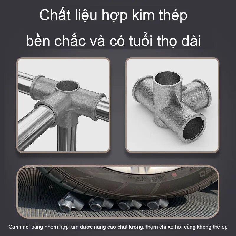 Tủ quần áo vải hợp kim, thiết kế đơn giản, dung tích lưu trữ lớn, 23MM 1