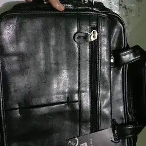 (TRIS) Tas Kantor Polo Hiero 6114 Tas Mesengger Kerja Pria Tas Selempang Kulit Cowok